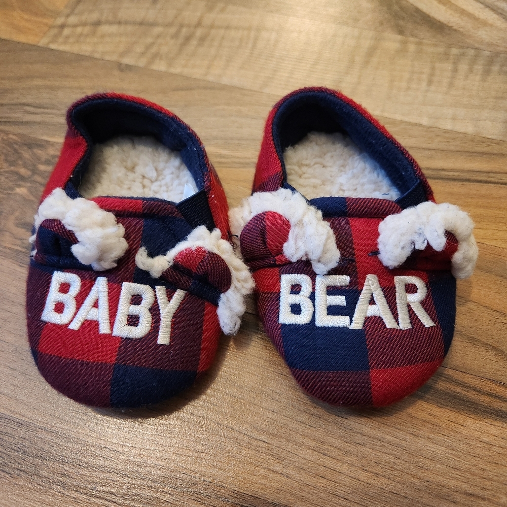 Baby Bear Newborn Slippers